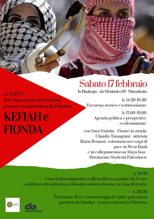 KEFIAH E FIONDA - giornata su e per la Palestina