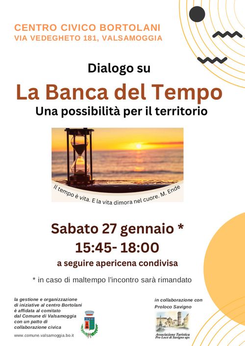 Dialogo su la Banca del tempo