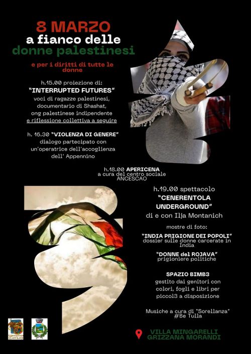 8 marzo a fianco delle donne Palestinesimingarelli