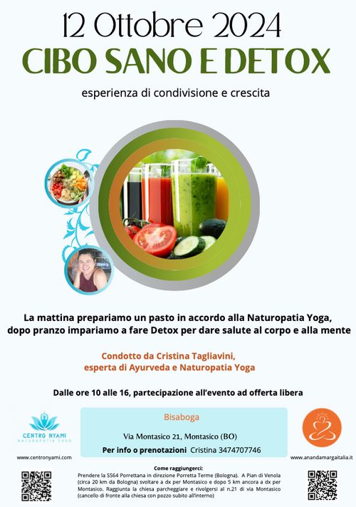 Cibo sano e detox